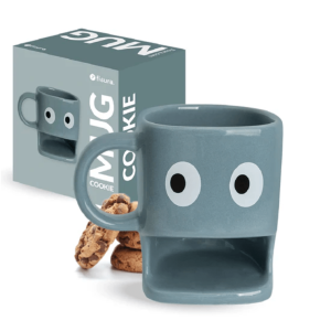 Taza galletas azul