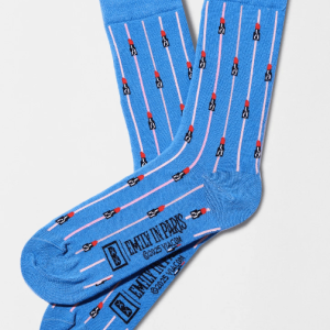 Calcetines Emily in Paris lipstick azul