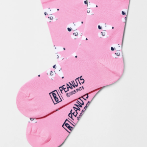 Calcetines Snoopy pink