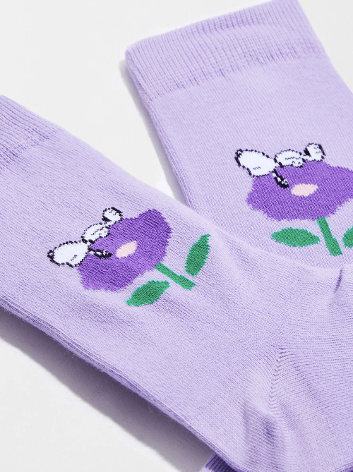 Calcetines Snoopy flower - Imagen 4