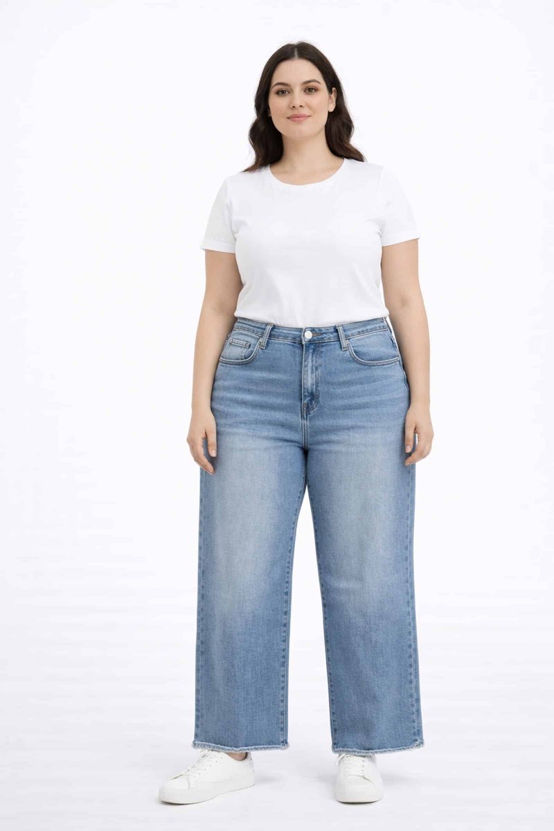 Vaquero Wide Leg Claro