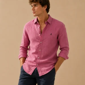 CAMISA LINO BUGANVILLA