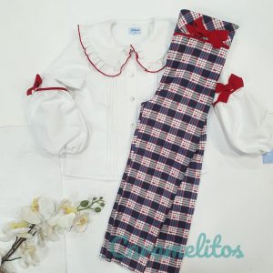 Conjunto pantalon babine cuadros