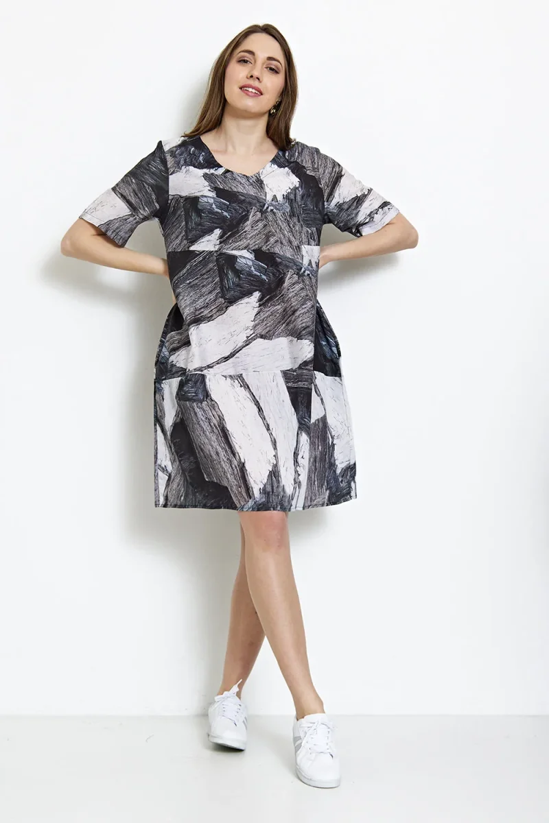 Robe à motif rocheux - Imagen 2