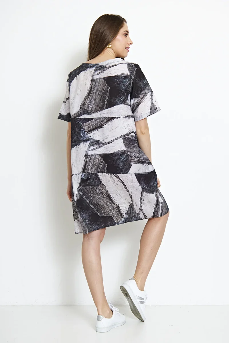 Robe à motif rocheux - Imagen 3