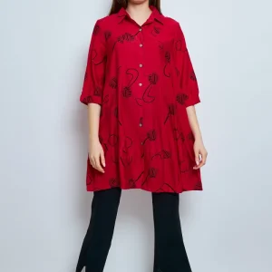 Chemise aux imprimés en forme de balles