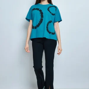 T-shirt aux cercles ciselés