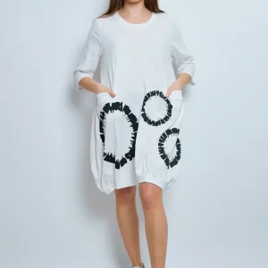 Robe aux cercles ciselés