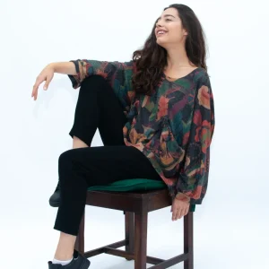 Pull hiver à motifs