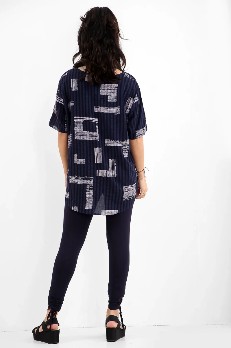 Blouse aux formes rectilignes - Imagen 7