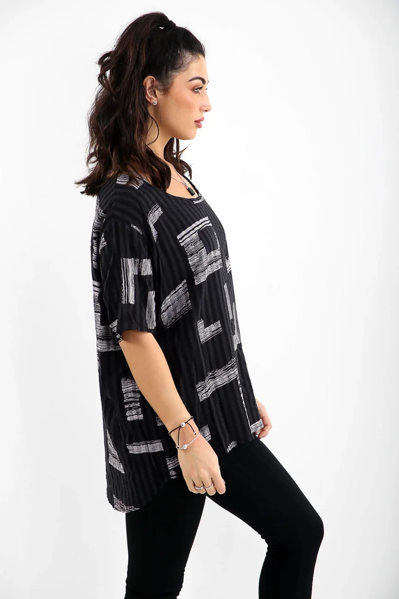 Blouse aux formes rectilignes - Imagen 4