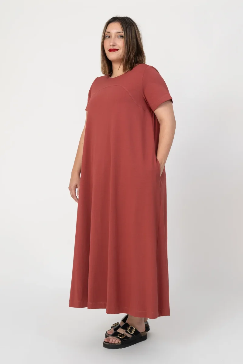 Vestido Sombra retro red - Imagen 9