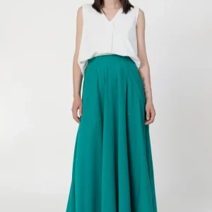 Falda Travesía verde