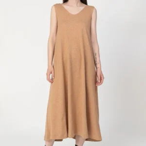 Vestido bucle caramelo