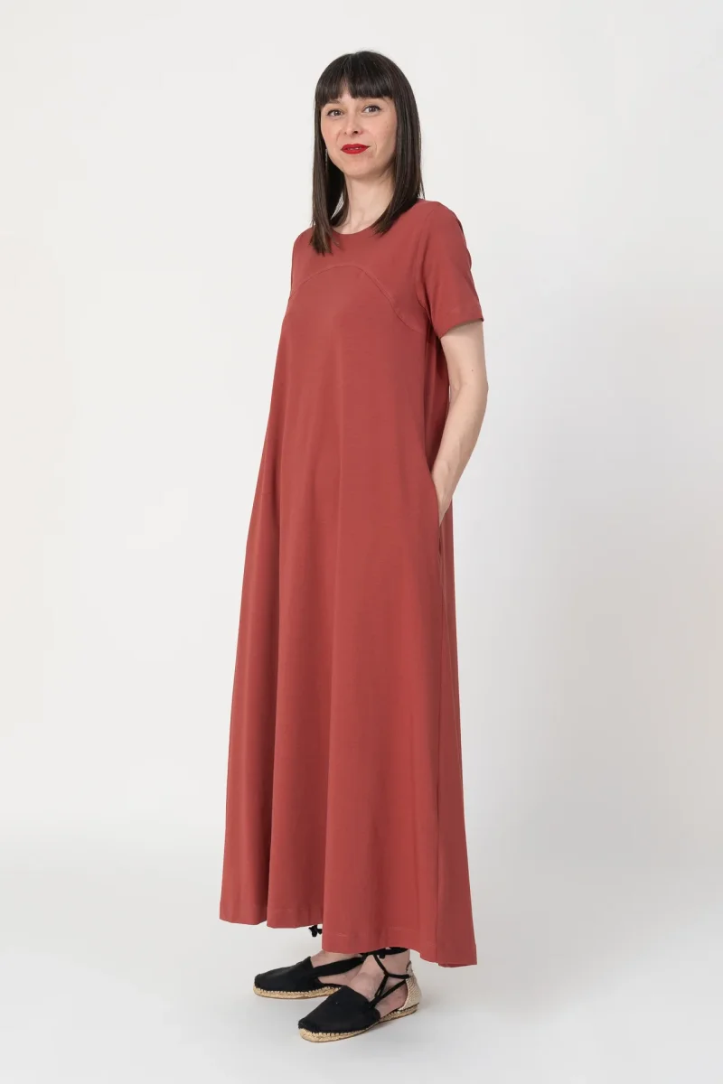 Vestido Sombra retro red - Imagen 5