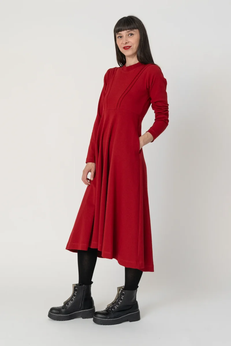 Vestido Valiente rojo - Imagen 4