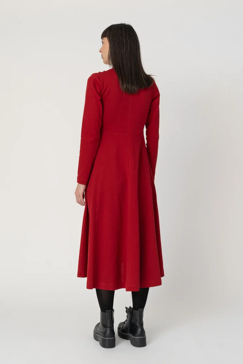 Vestido Valiente rojo - Imagen 5