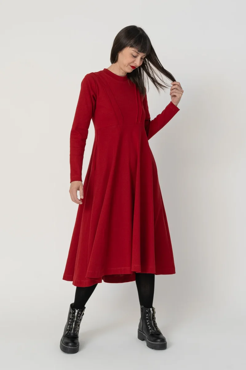 Vestido Valiente rojo - Imagen 6