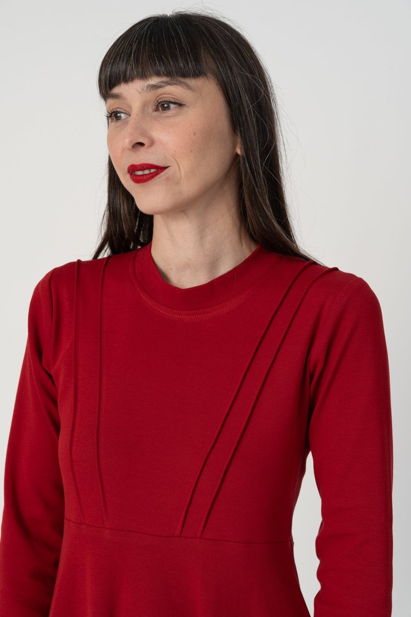Vestido Valiente rojo - Imagen 8