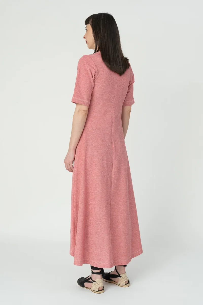 vestido sal rosa rojo - Imagen 7