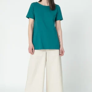 Camiseta reversible verde