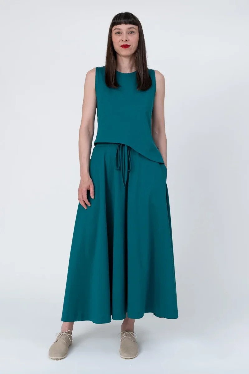 Falda Copenhague verde - Imagen 3