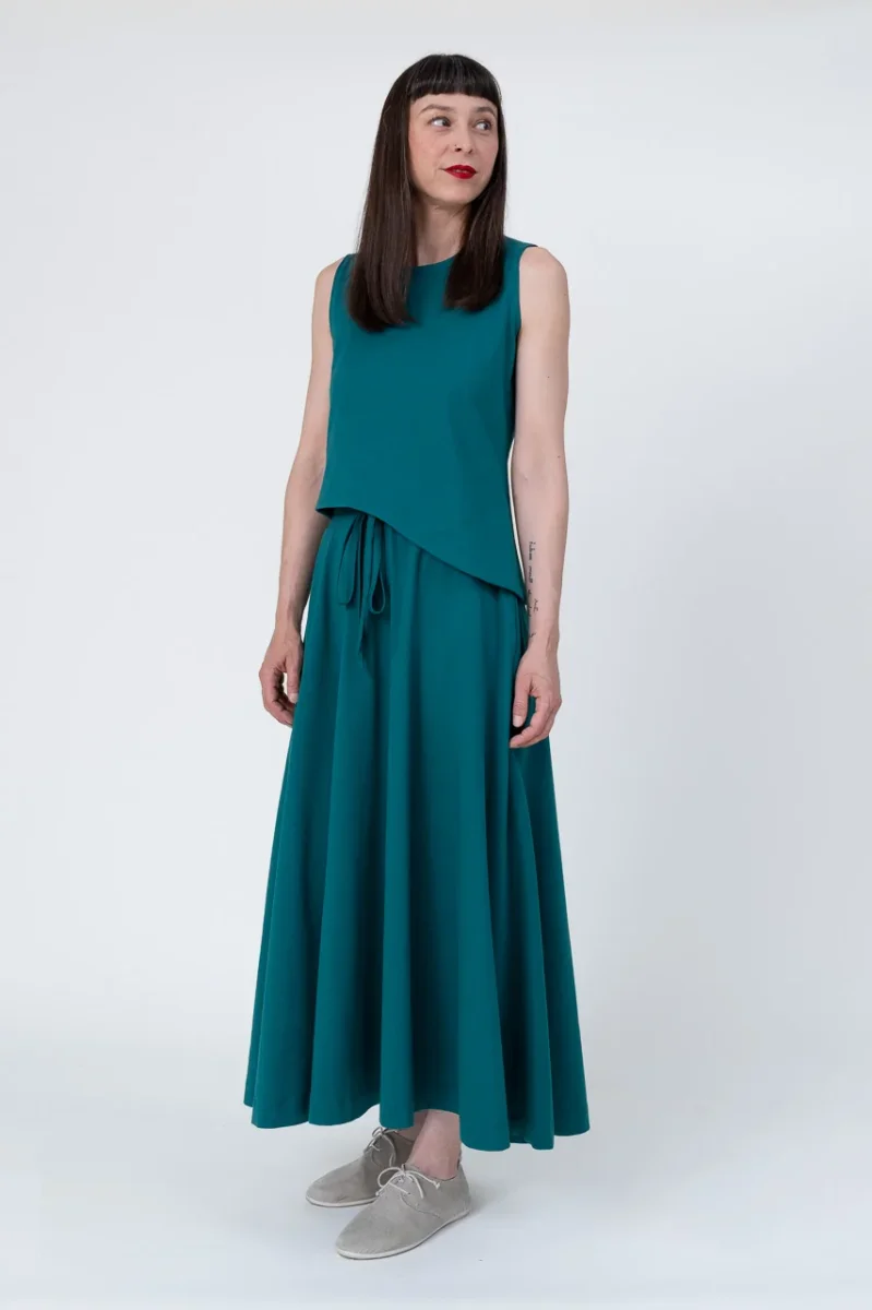 Falda Copenhague verde - Imagen 4
