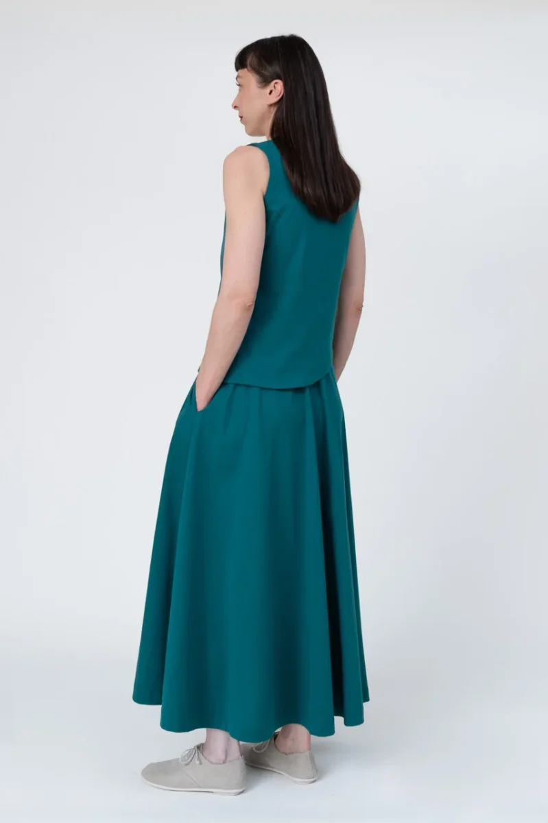 Falda Copenhague verde - Imagen 5