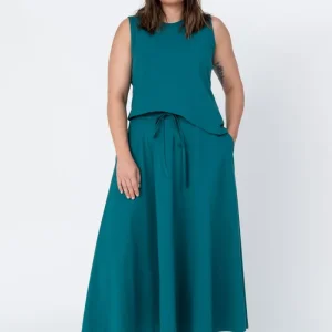 Falda Copenhague verde