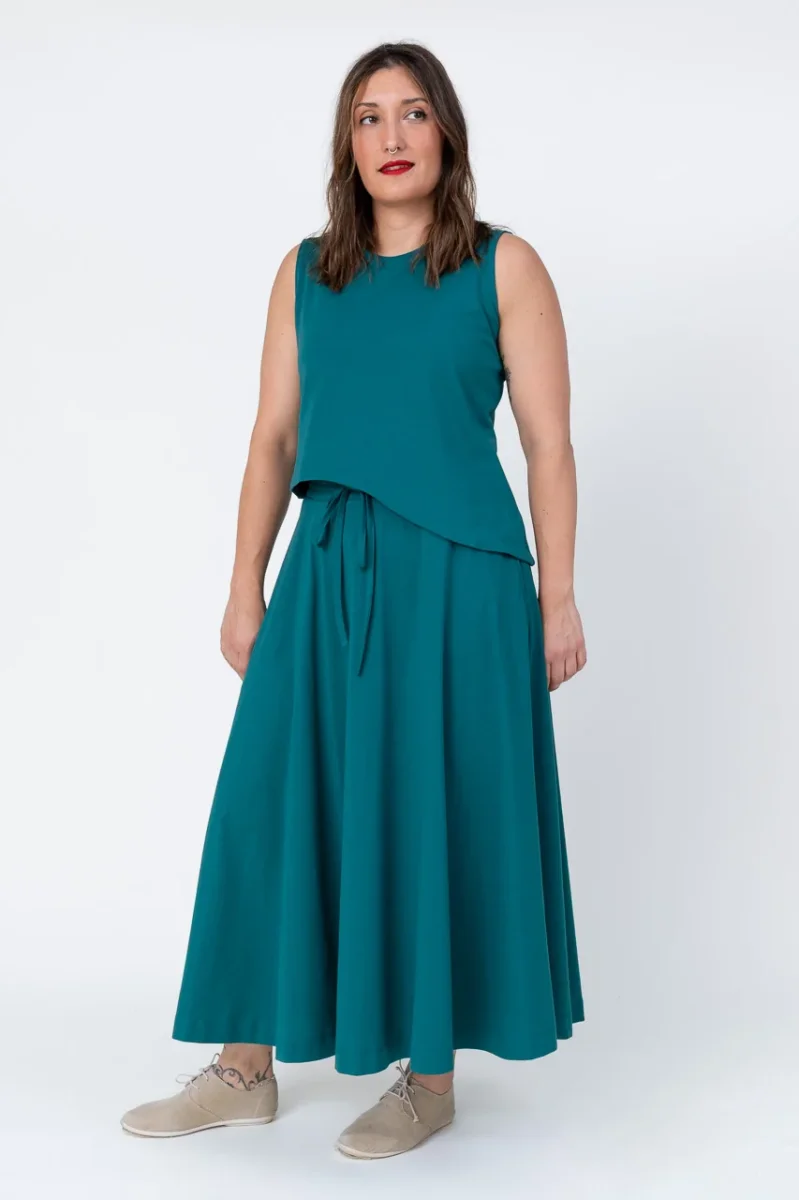 Falda Copenhague verde - Imagen 9