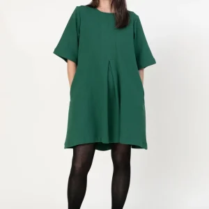 Vestido Escena verde