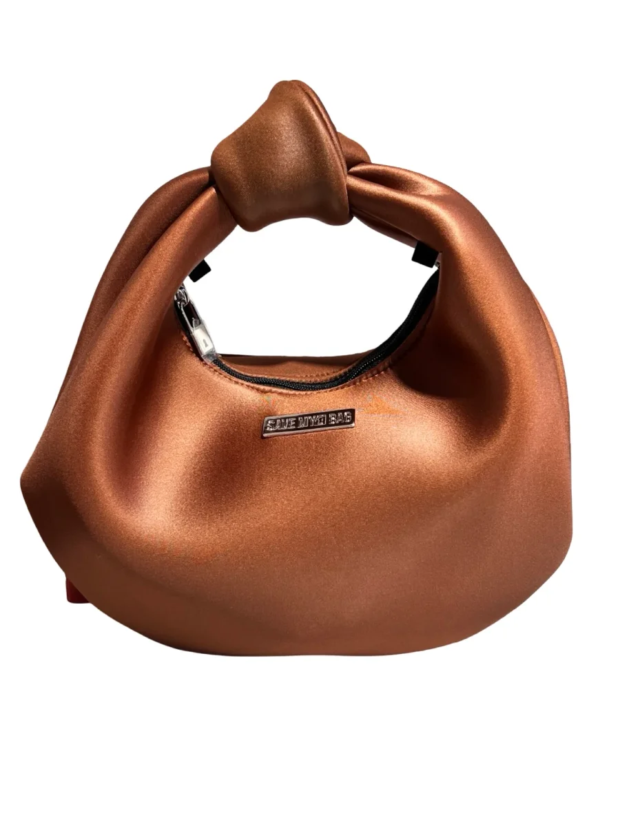 Bolso Save My Bag Candy Metalic Cognac - Imagen 2