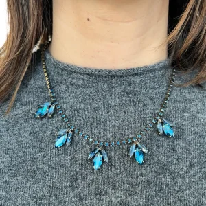 Gargantilla Unique Piedras Azul
