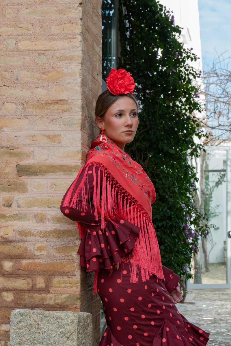 Modelo Triana Chocolate con Coral - Imagen 5