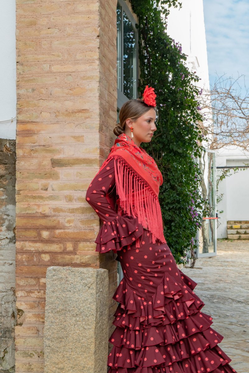 Modelo Triana Chocolate con Coral