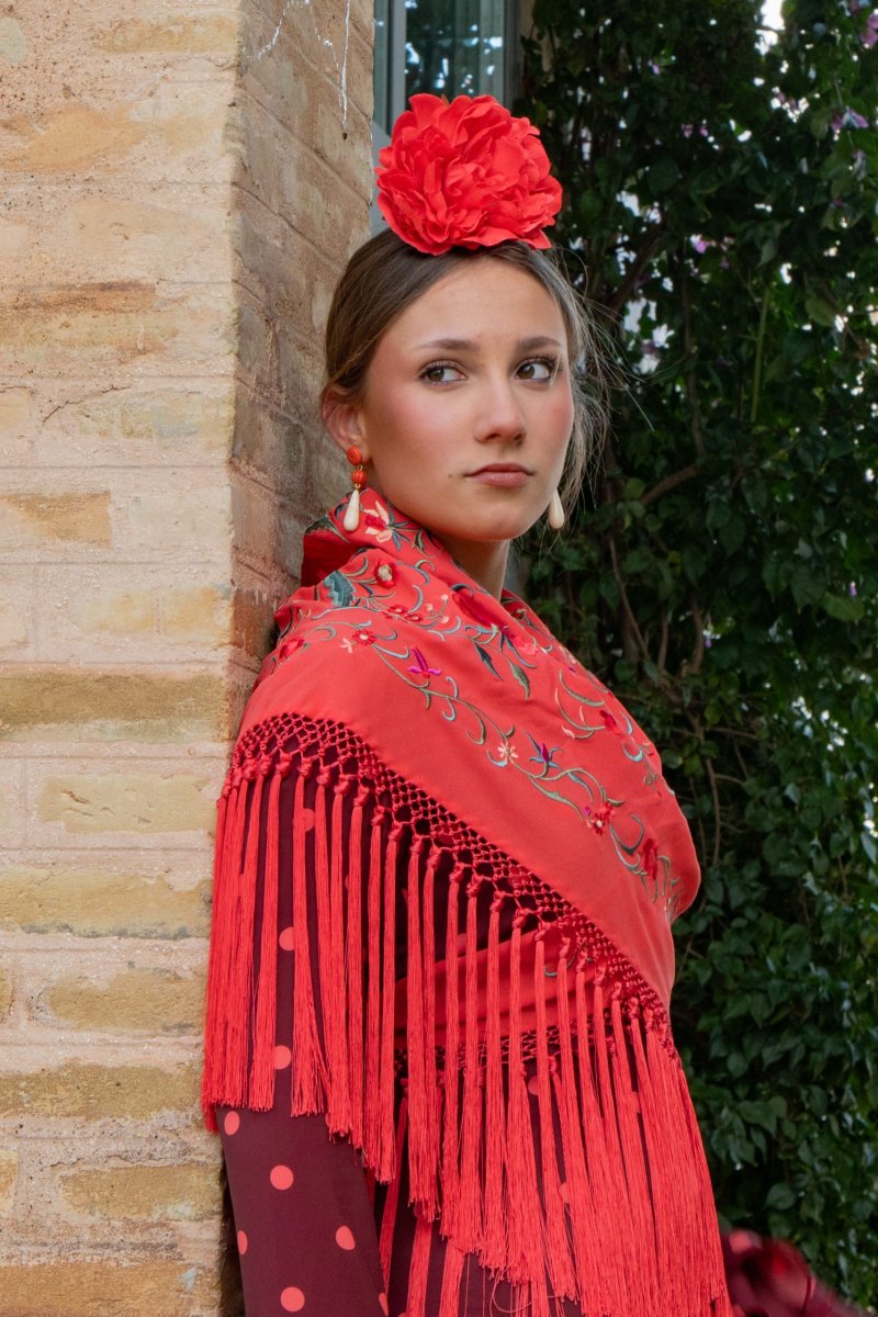 Modelo Triana Chocolate con Coral - Imagen 3
