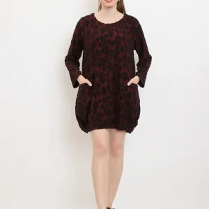 Robe tunique à inspiration fleur de jacinthe