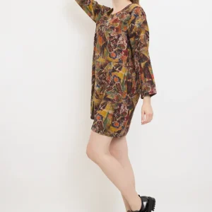 Robe à motifs palette de couleur