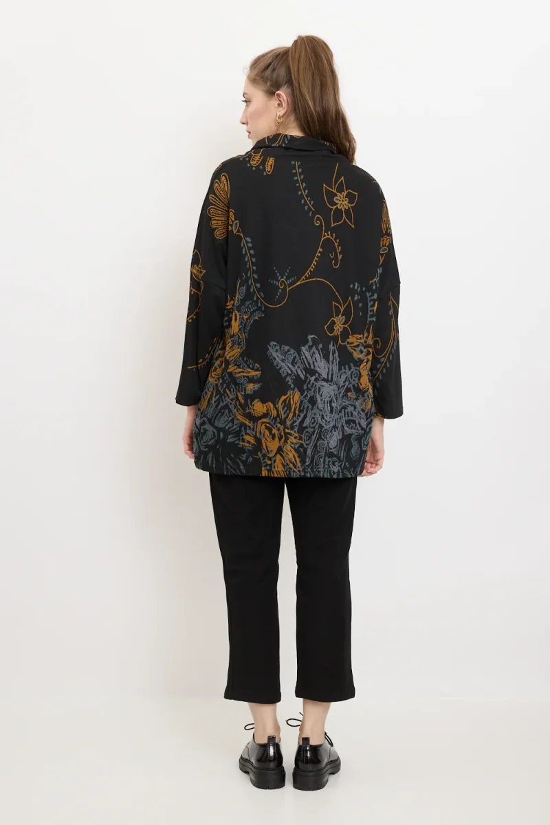 Blouse tunique à motifs fleurs sauvages - Imagen 7