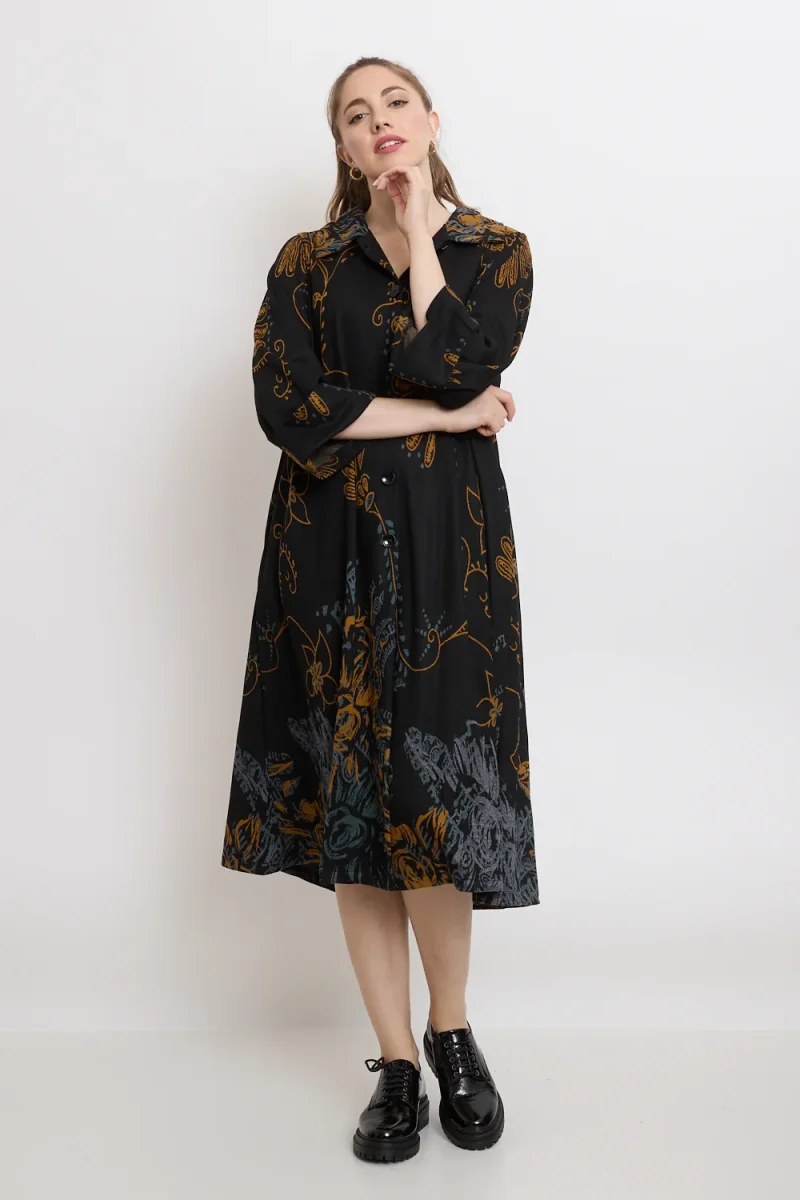 Manteau à motifs fleurs sauvages - Imagen 5