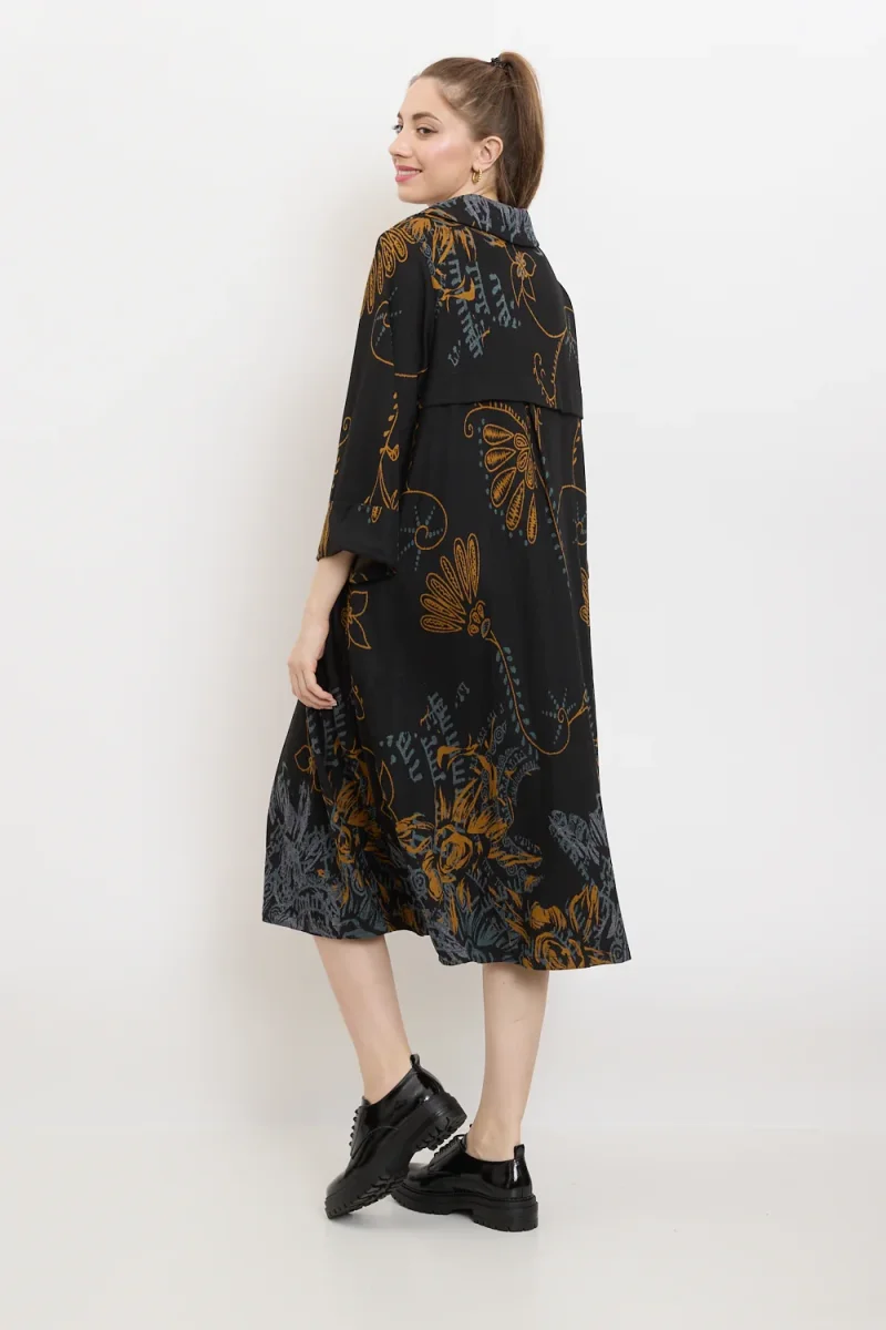 Manteau à motifs fleurs sauvages - Imagen 7