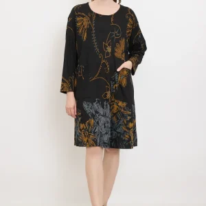 Robe à motifs fleurs sauvages