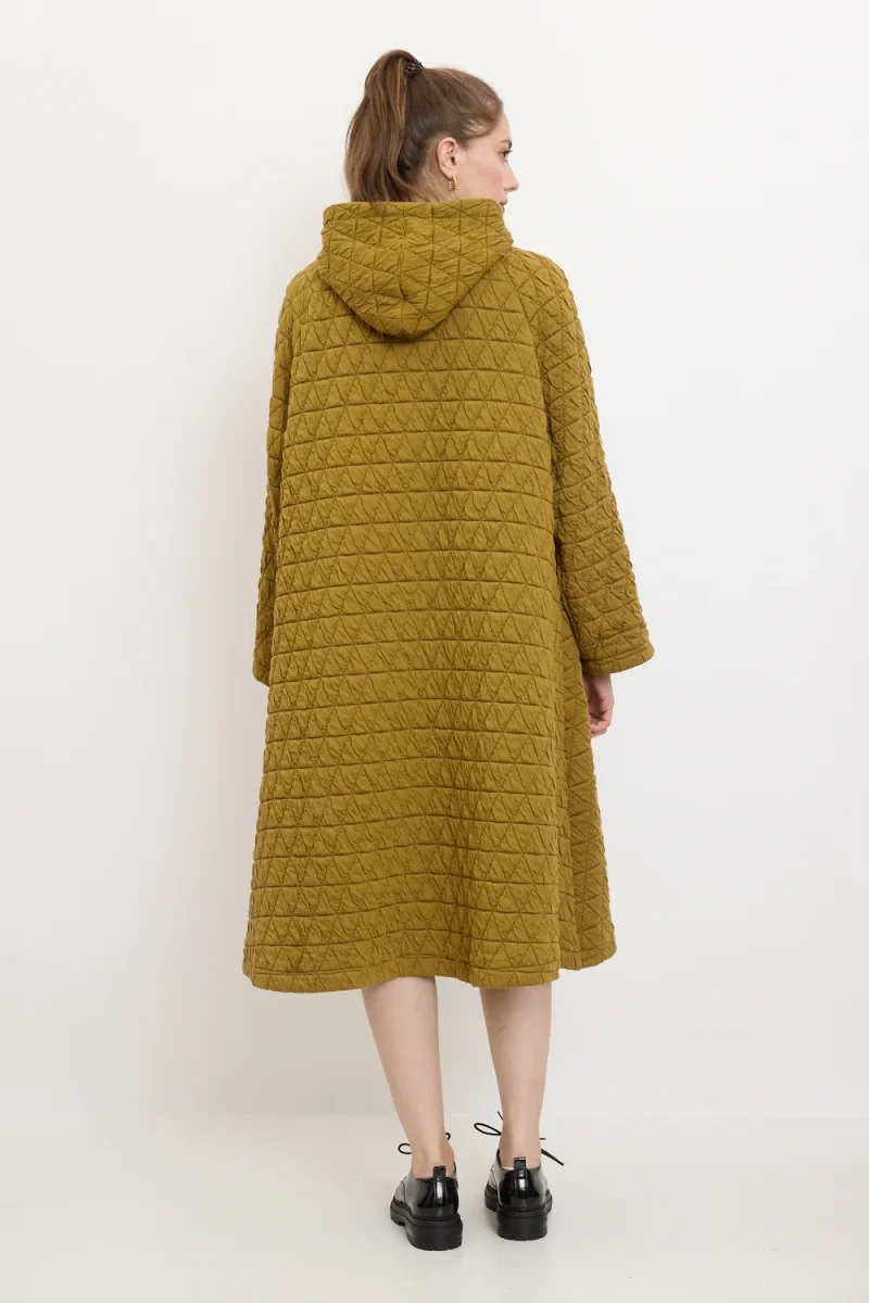 Manteau à motifs en losange - Imagen 7