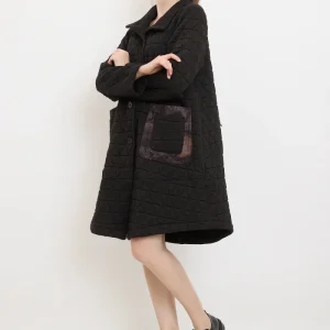 Chemise à motifs en losange