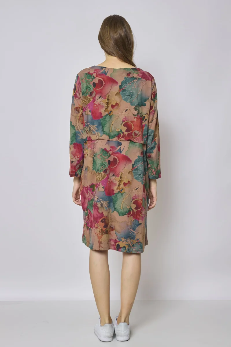 Robe en coton colorée - Imagen 4