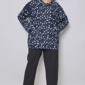 Veste en jean courte à boutons