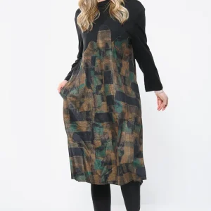 Robe aux tons automnales