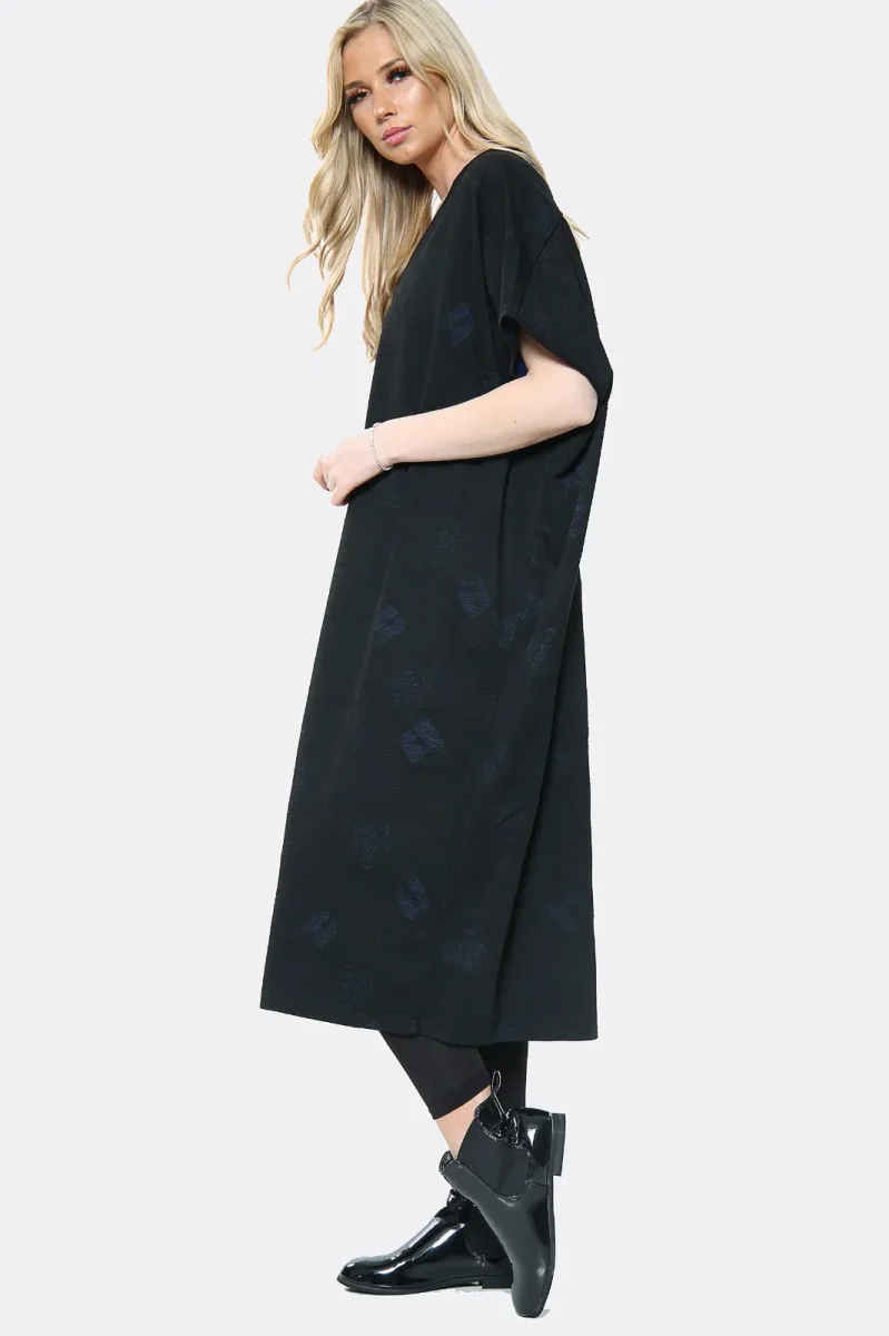 Robe noire aux reflets bleus - Imagen 3