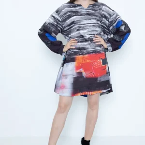 Robe tunique électro