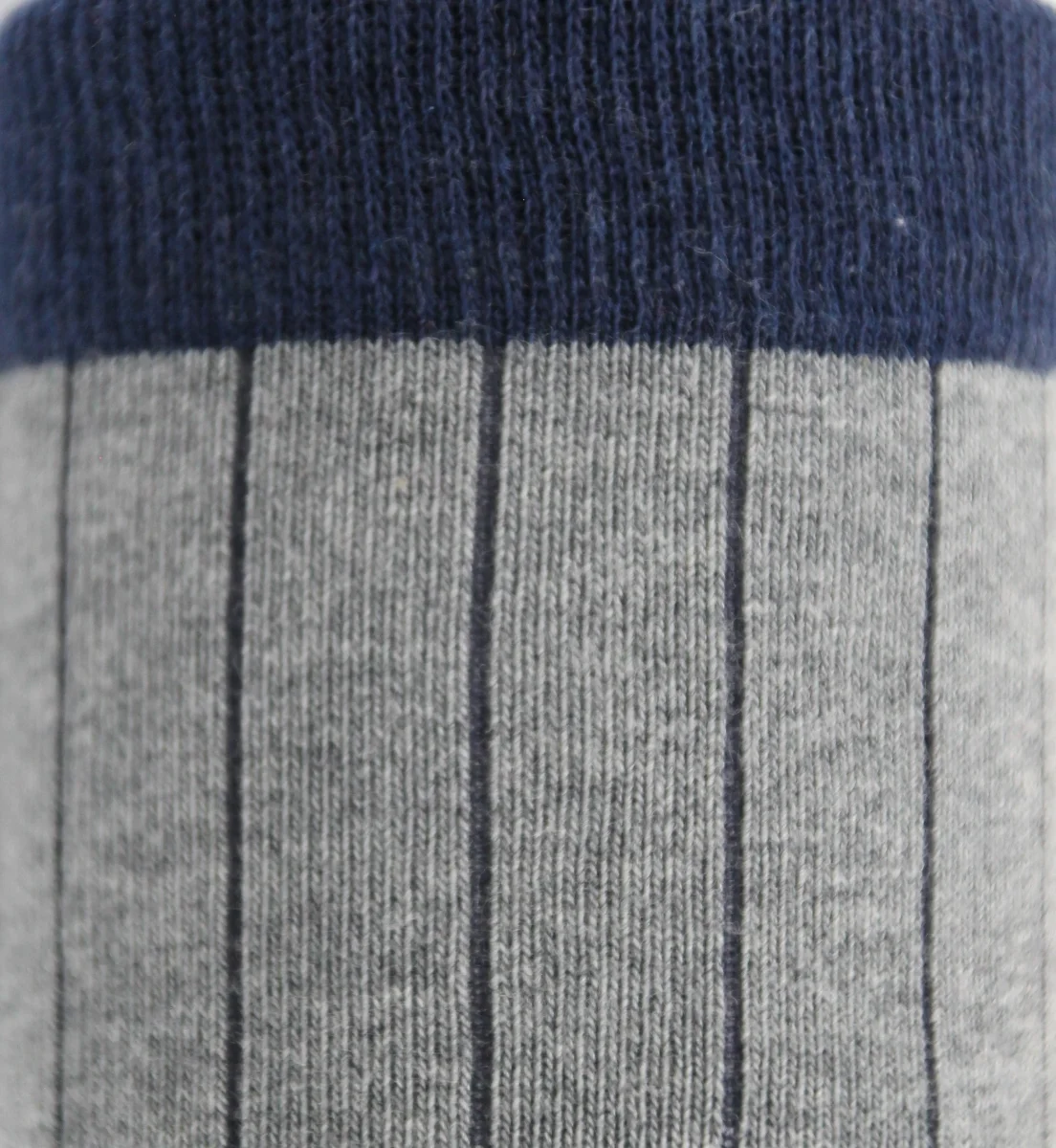 CALCETINES CANALÉ GRIS CLARO - AZUL MARINO - Imagen 3